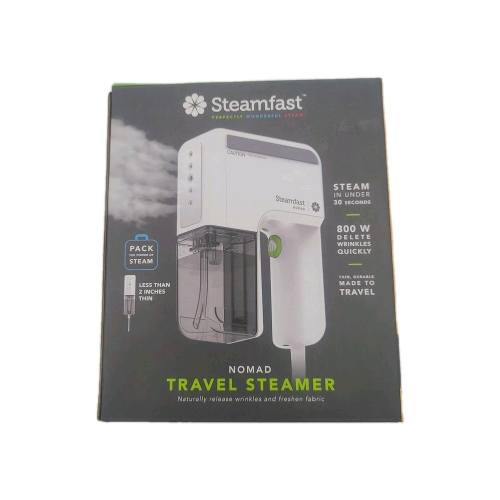 Steamfast NOMAD Travel Size Steamer for Clothes - Portable‎ Handheld Brand New